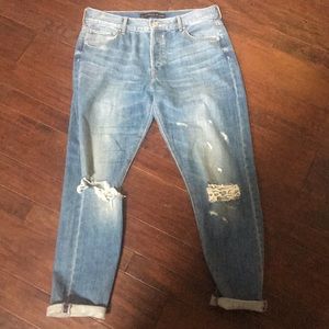 Worn once! Express vintage skinny ankle 8 jeans